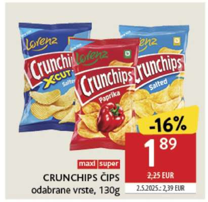 CRUNCHIPS Čips