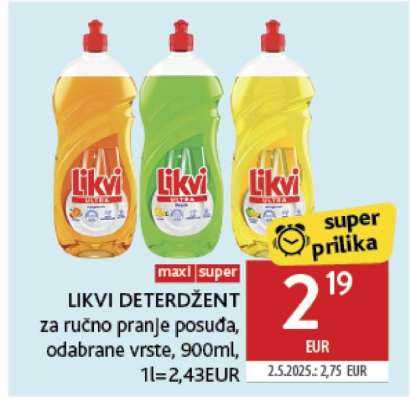 LIKVI Deterdžent