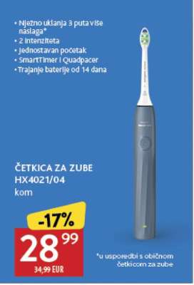 ČETKICA ZA ZUBE HX4021/04