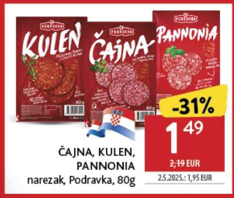 ČAJNA, KULEN, PANNONIA