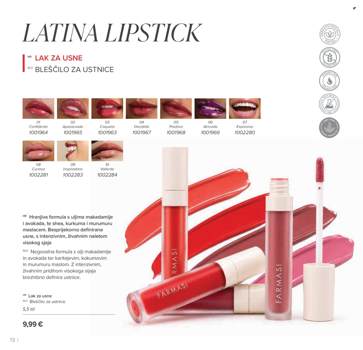 Farmasi katalog - 01.09.2026. - 31.10.2026. Stranica 72
