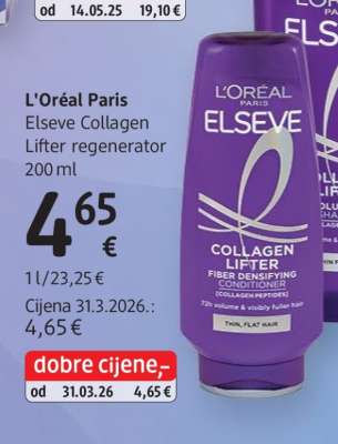 L'Oréal Paris Elseve Collagen Lifter regenerator 200 ml