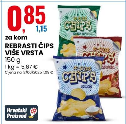 REBRASTI ČIPS VIŠE VRSTA
