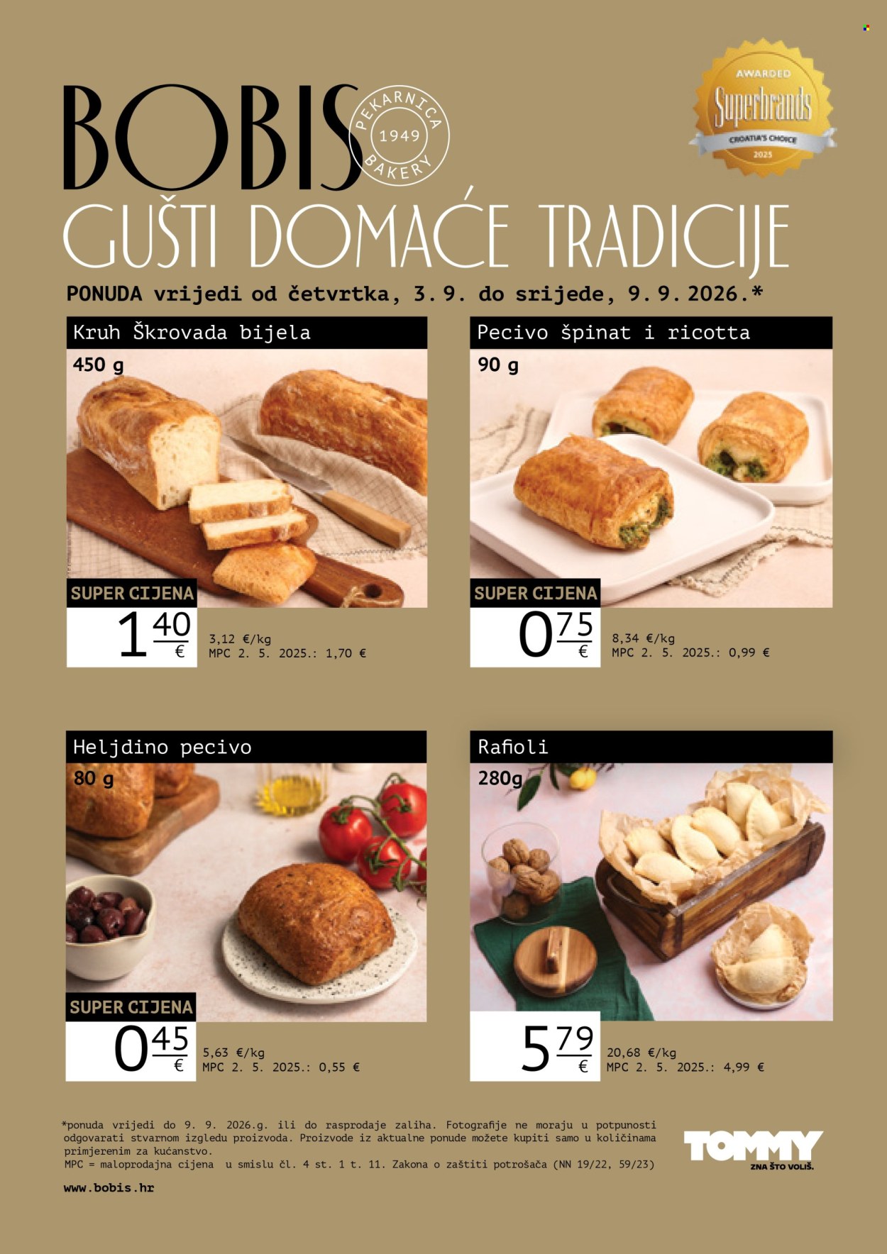 Tommy katalog - 03.09.2026. - 09.09.2026. Stranica 1
