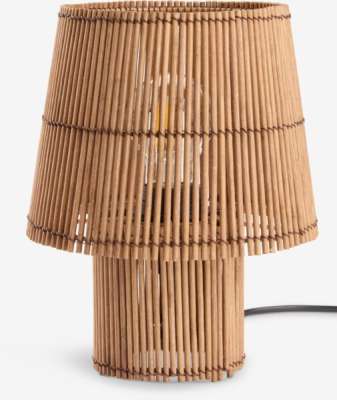 Stolna lampa HANNIBAL Ø19xV25cm bambus