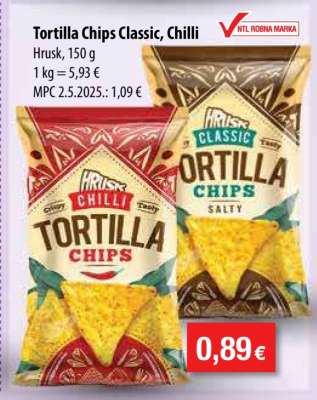 Tortilla Chips Classic, Chilli