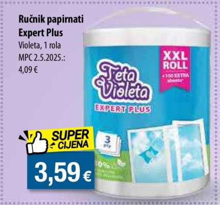 Ručnik papirnati expert plus
