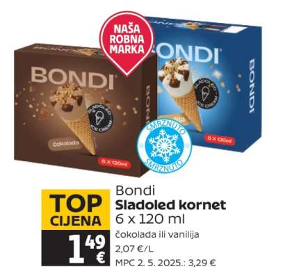 Bondi Sladoled kornet