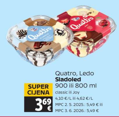 Quatro, Ledo Sladoled