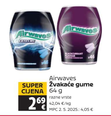 Airwaves Žvakaće gume