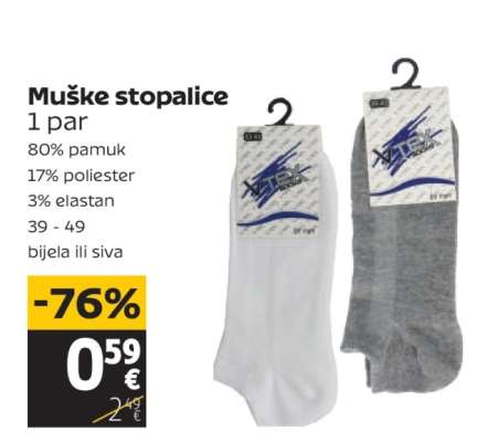 Muške stopalice