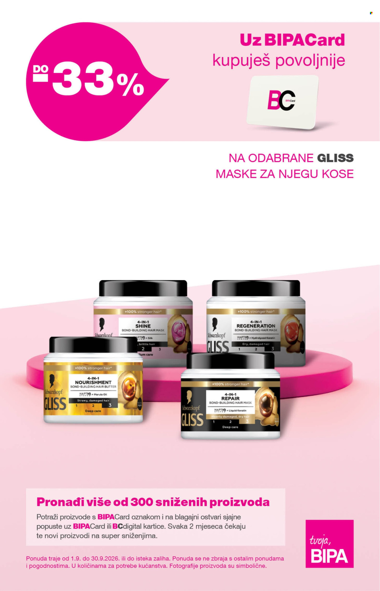 Bipa katalog - 01.09.2026. - 30.09.2026. Stranica 1