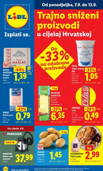 Lidl katalog - 07.09.2026. - 13.09.2026.