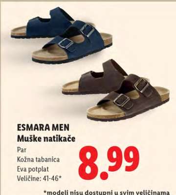 ESMARA MEN Muške natikače