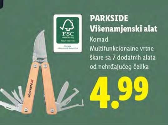 Parkside Višenamjenski alat