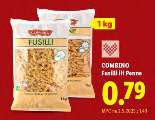 COMBINO Fusilli ili Penne
