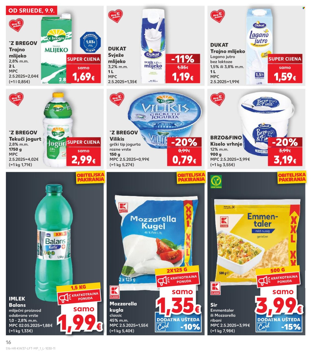 Kaufland katalog - 09.09.2026. - 15.09.2026. Stranica 16