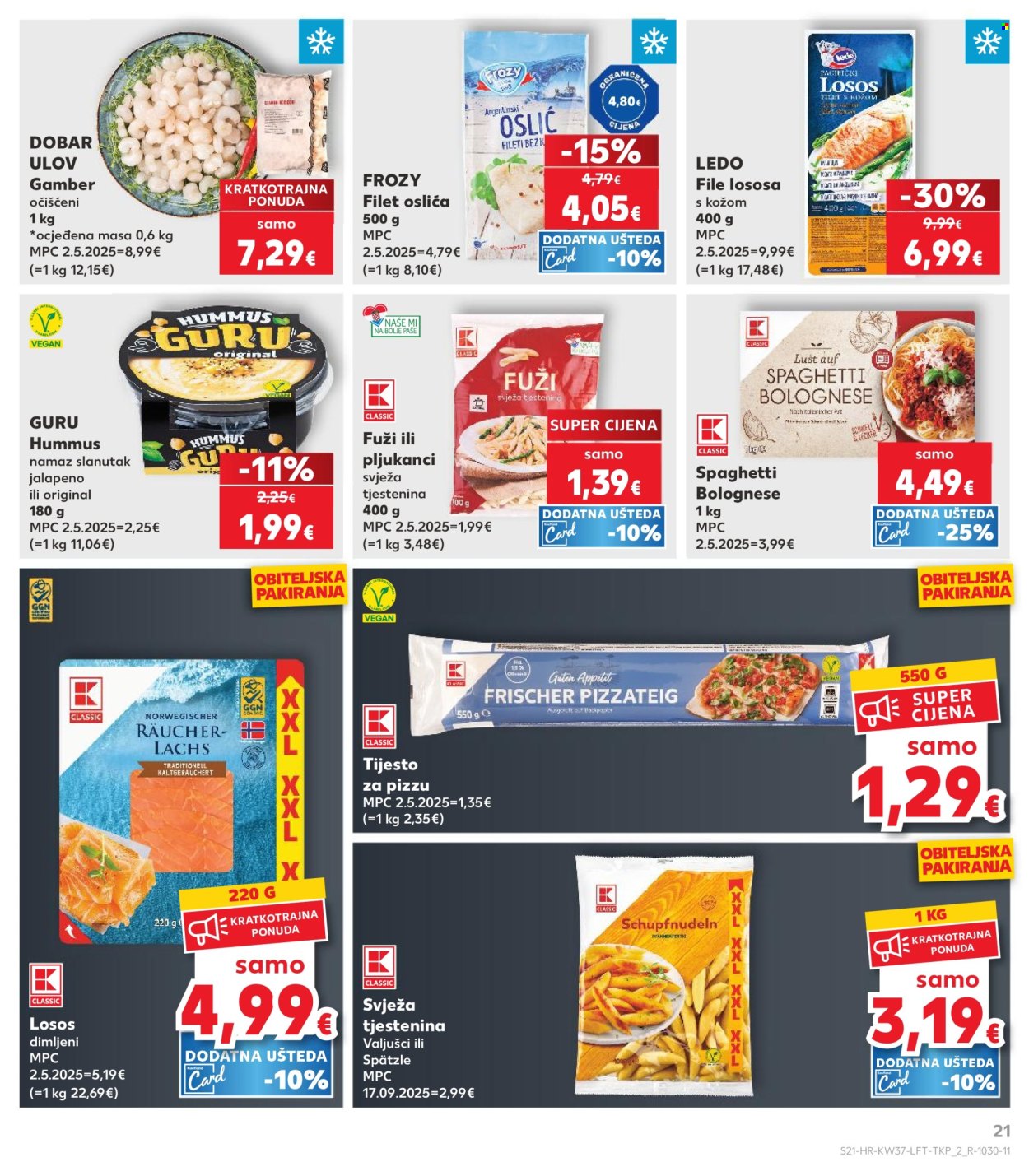Kaufland katalog - 09.09.2026. - 15.09.2026. Stranica 21