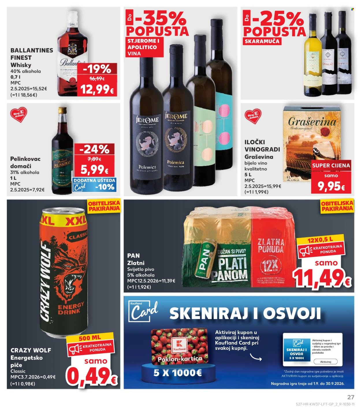 Kaufland katalog - 09.09.2026. - 15.09.2026. Stranica 27