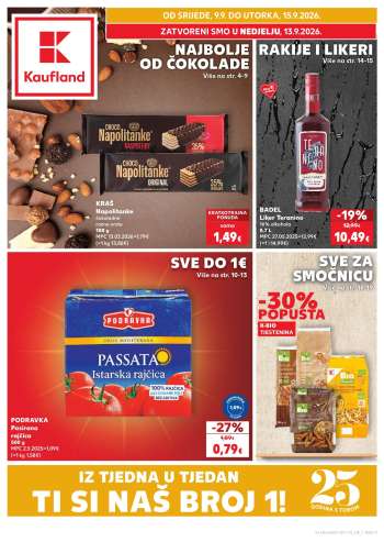 Kaufland katalog - 09.09.2026. - 15.09.2026.