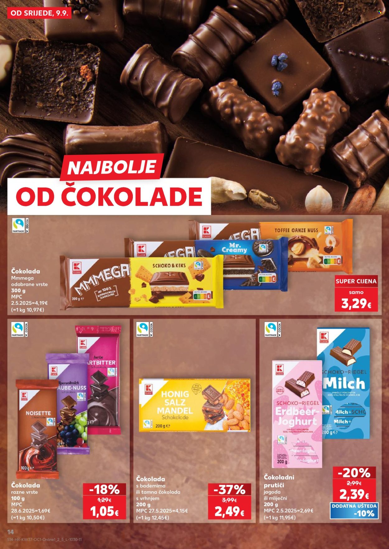 Kaufland katalog - 09.09.2026. - 15.09.2026. Stranica 14
