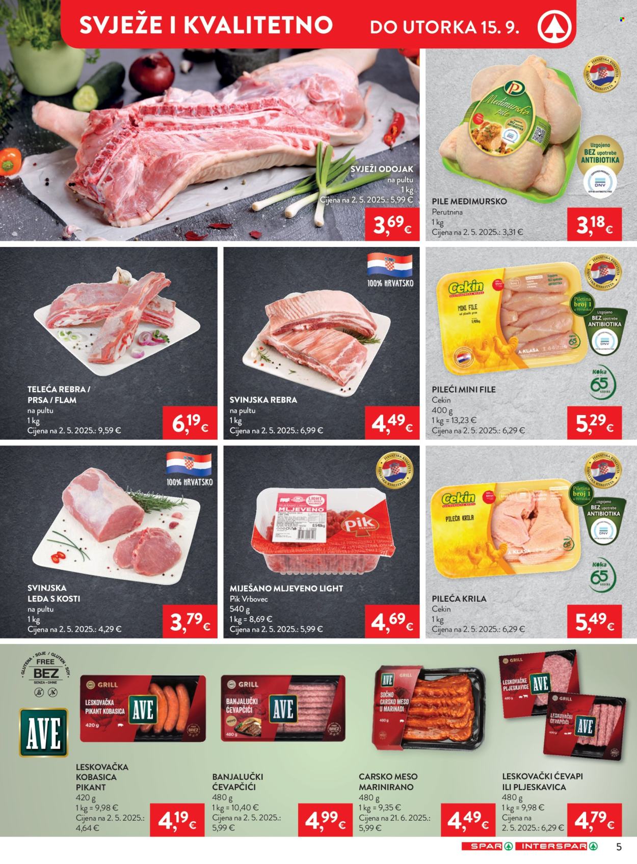 INTERSPAR katalog - 09.09.2026. - 15.09.2026. Stranica 6