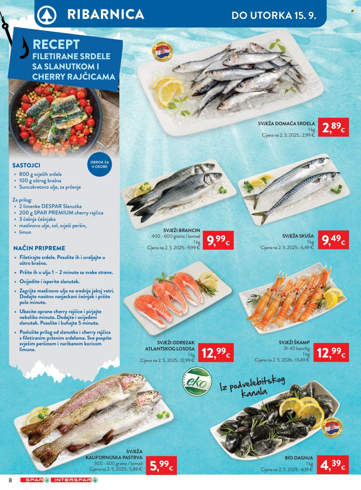 INTERSPAR katalog - 09.09.2026. - 15.09.2026. Stranica 10