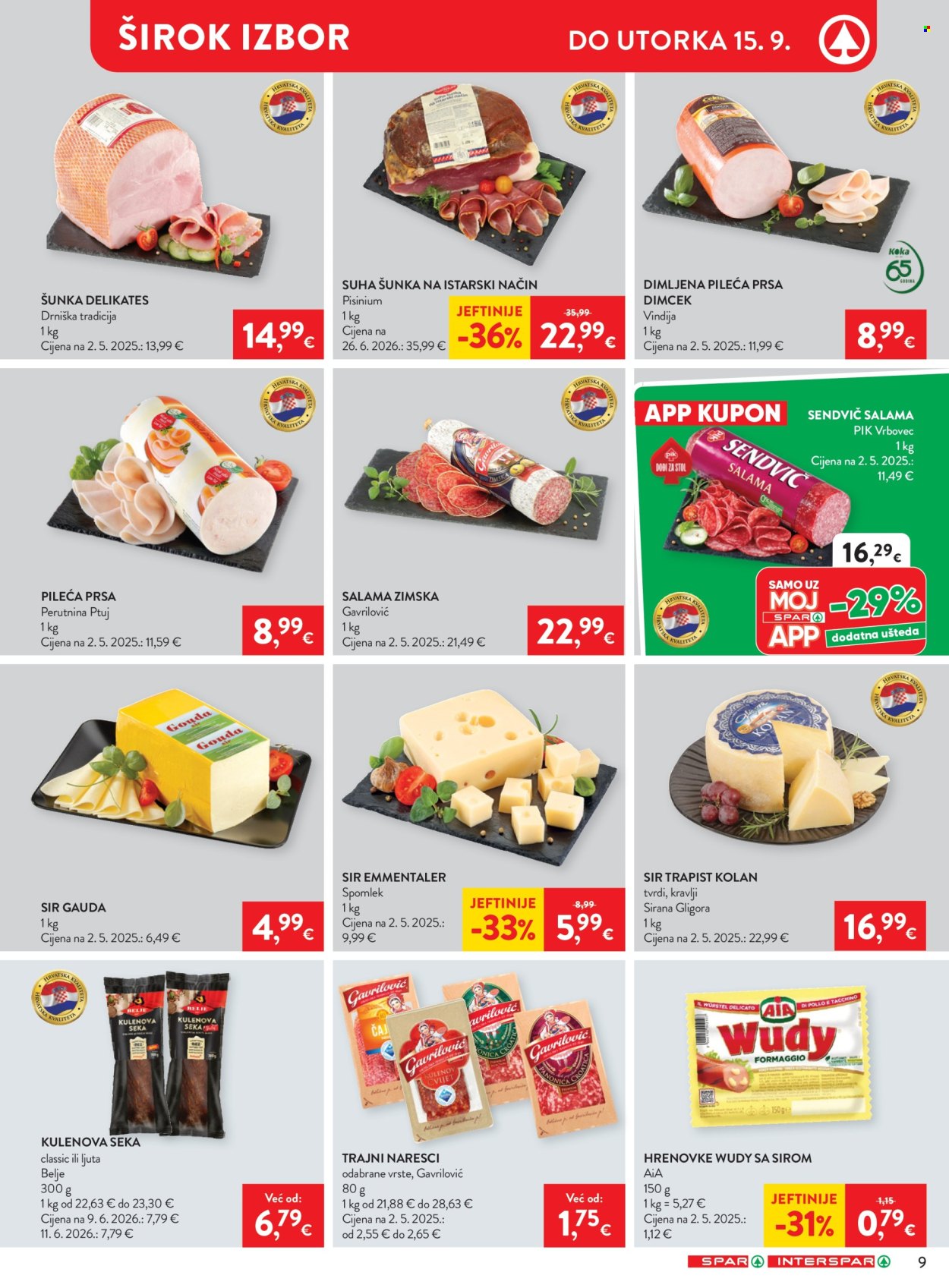 INTERSPAR katalog - 09.09.2026. - 15.09.2026. Stranica 11