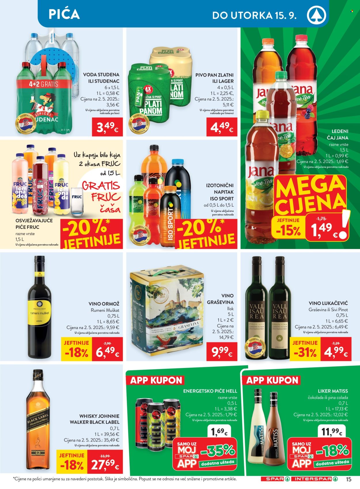 INTERSPAR katalog - 09.09.2026. - 15.09.2026. Stranica 23