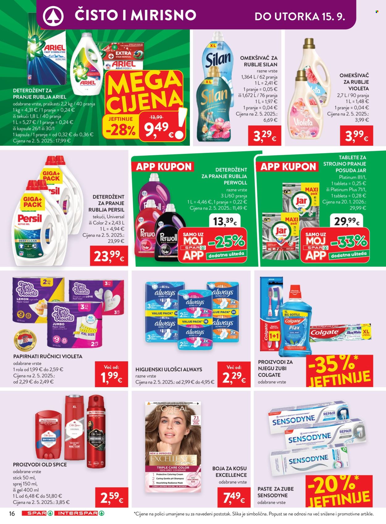 INTERSPAR katalog - 09.09.2026. - 15.09.2026. Stranica 26
