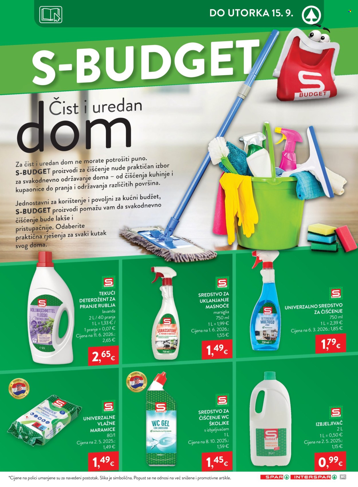 INTERSPAR katalog - 09.09.2026. - 15.09.2026. Stranica 28