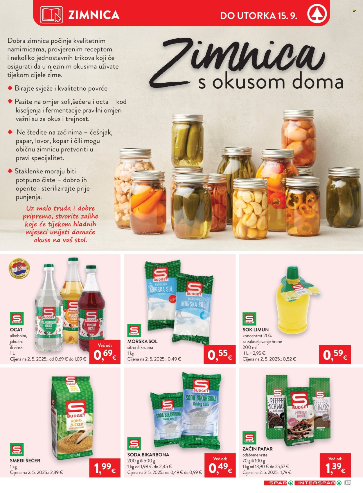 SPAR katalog - 09.09.2026. - 15.09.2026. Stranica 17