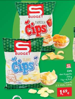 BUDGET čips