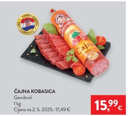 ČAJNA KOBASICA