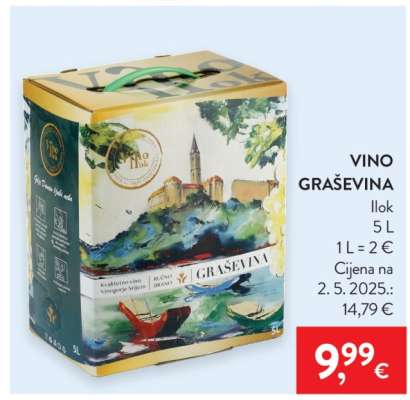 Vino Graševina Ilok