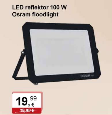 LED reflektor 100 W Osram floodlight