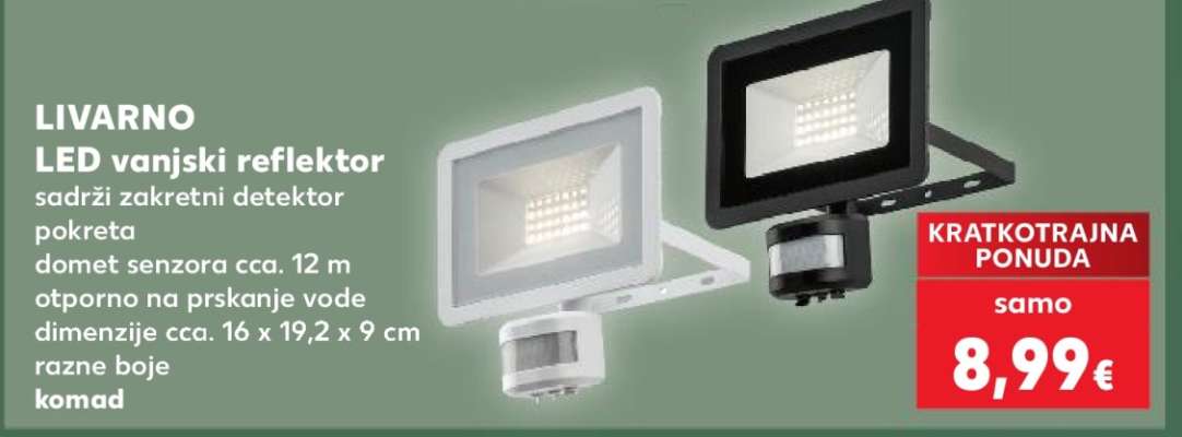 LIVARNO LED vanjski reflektor