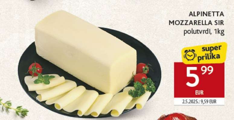 ALPINETTA MOZZARELLA SIR