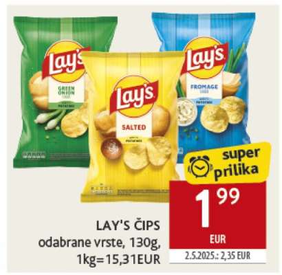 LAY’S ČIPS