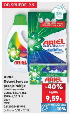 Ariel Detergent za pranje rublja