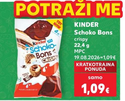 KINDER Schoko Bons Crispy