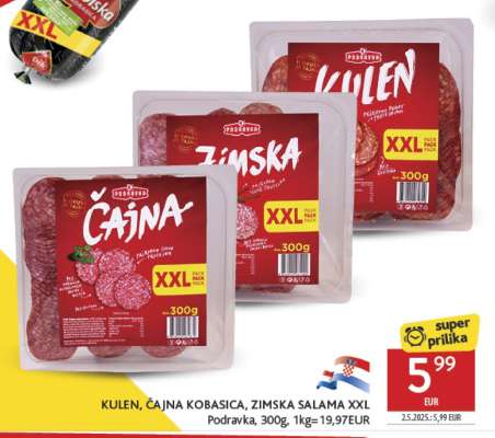 KULEN, ČAJNA KOBASICA, ZIMSKA SALAMA XXL