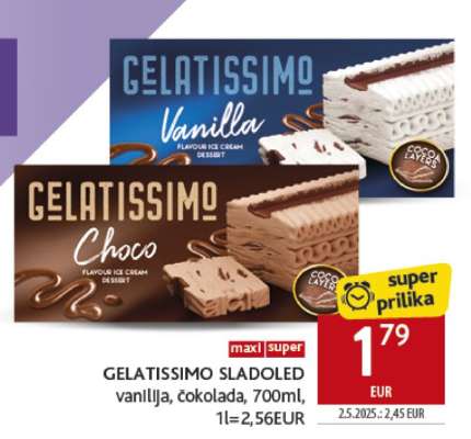 GELATISSIMO SLADOLED