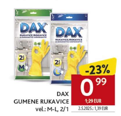 DAX GUMENE RUKAVICE