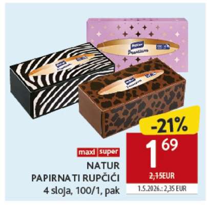 NATUR PAPIRNATI RUČNICI