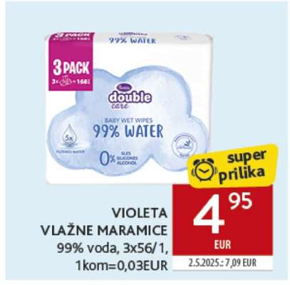 VIOLETA Vlažne maramice