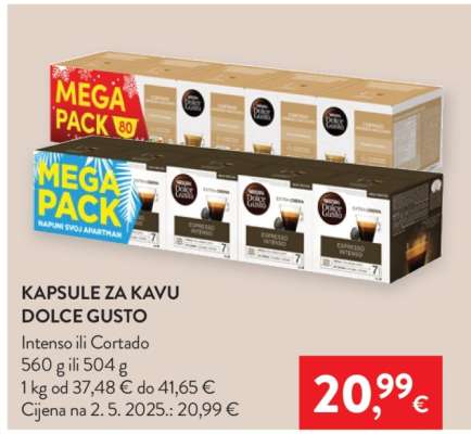 Kapsule za kavu Dolce Gusto