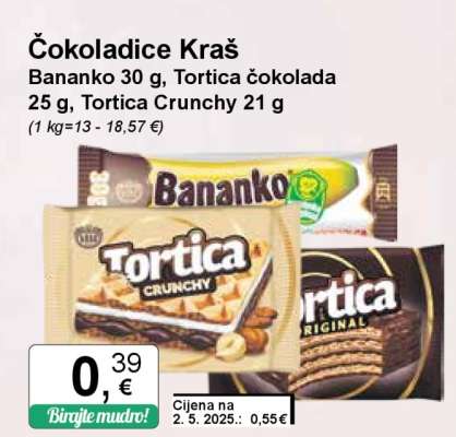 Čokoladice Kraš