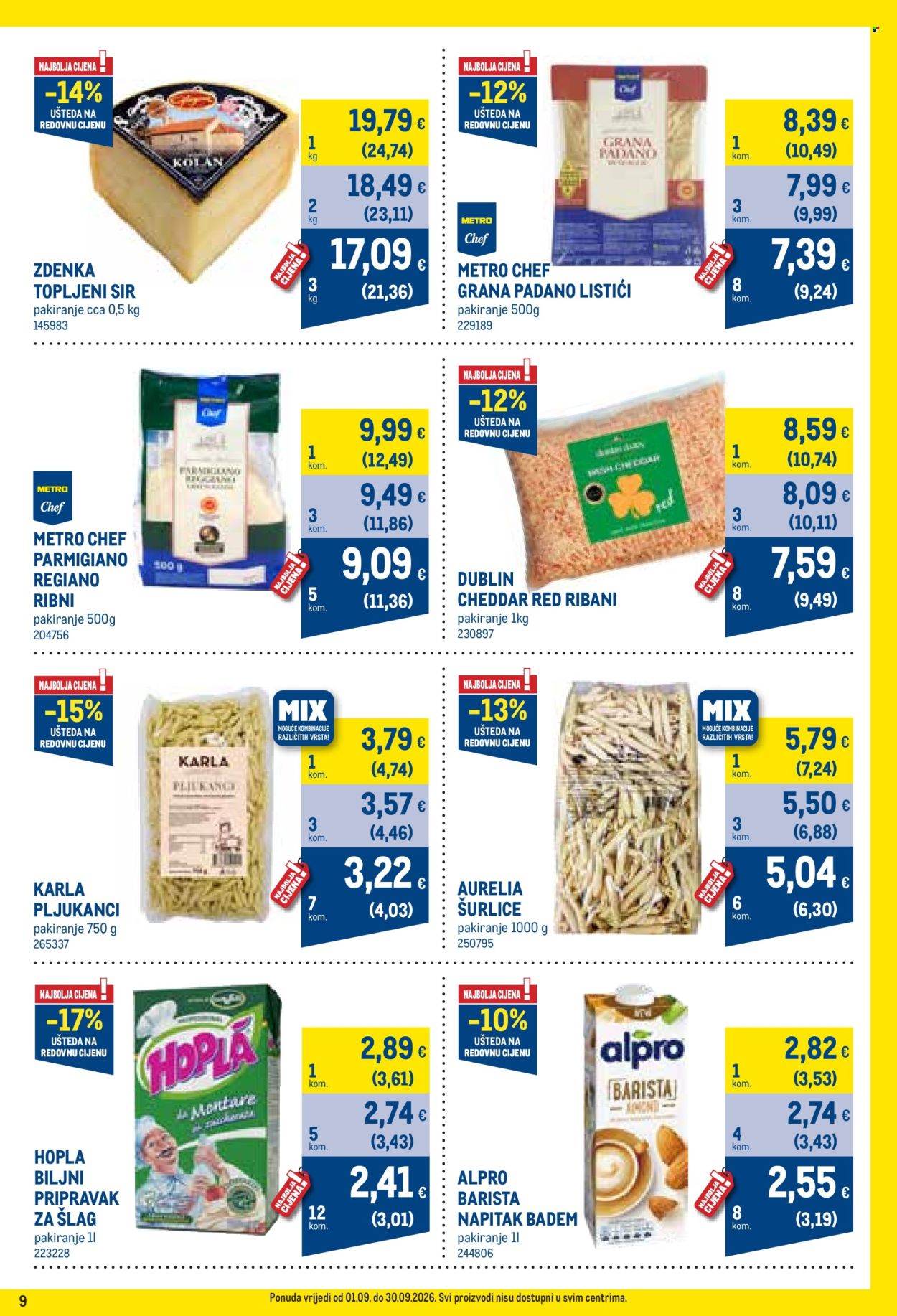 Metro katalog - 01.09.2026. - 30.09.2026. Stranica 9