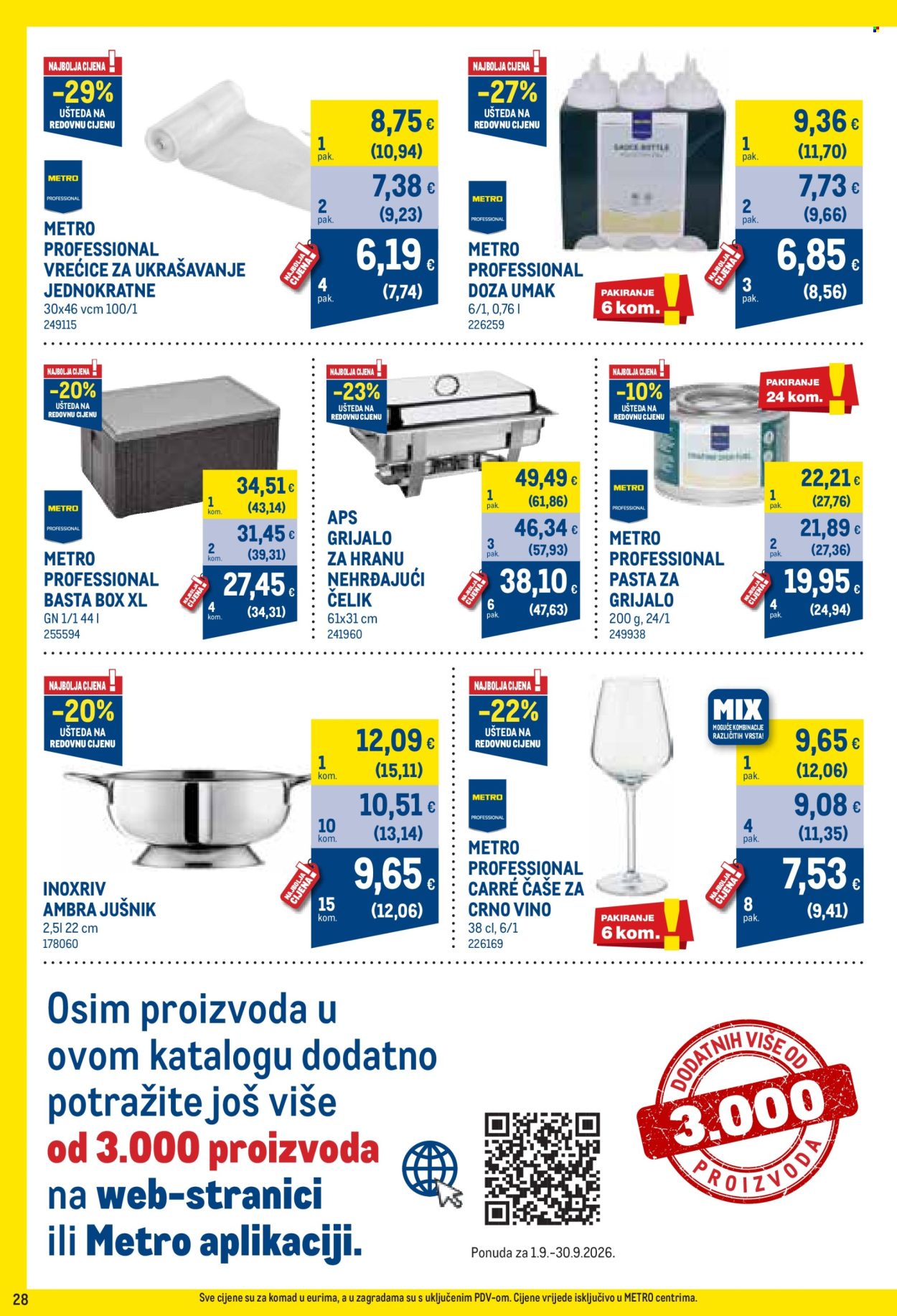 Metro katalog - 01.09.2026. - 30.09.2026. Stranica 28